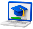 Icono de curso virtual gratuito